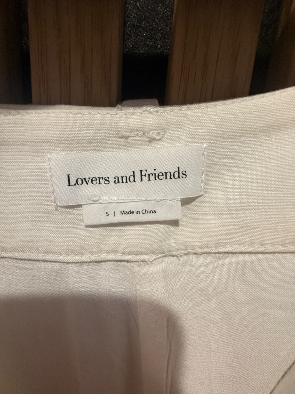 Lovers + Friends - Women's White Denver Pant Size S (NWT) - Picture 7 of 9